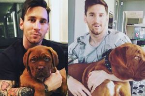 Messi otthon is Messi